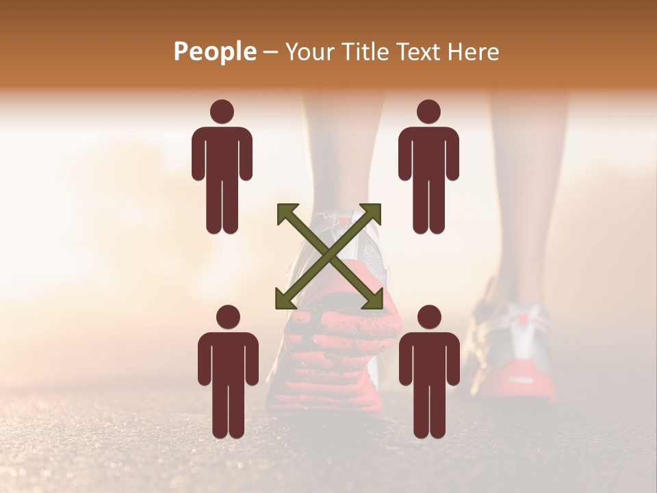 Human Hand Residential Hand PowerPoint Template