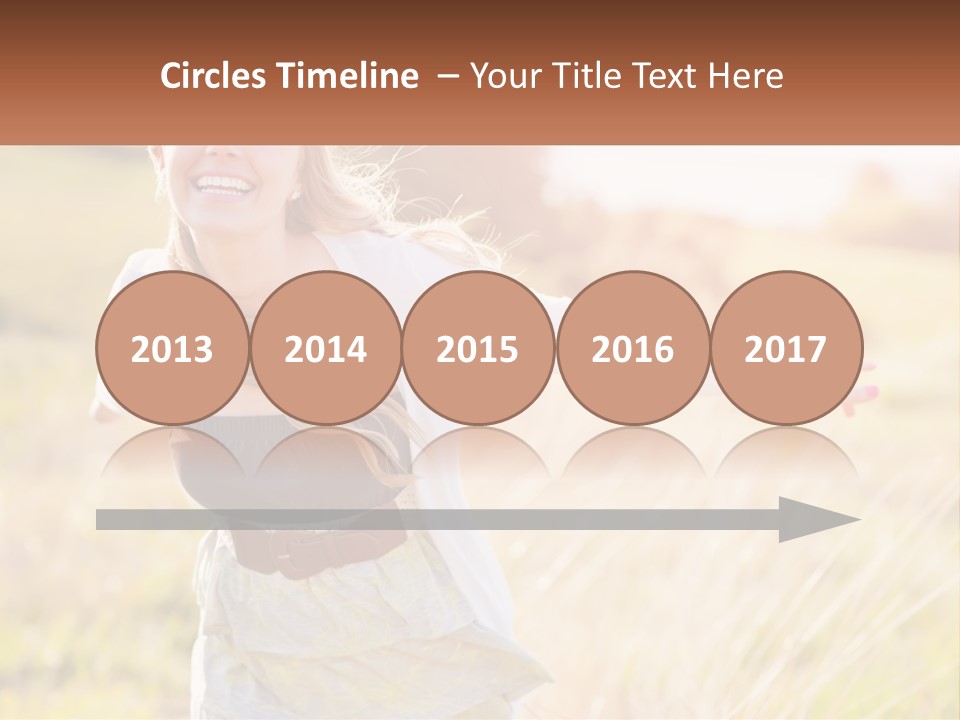 Structure Model Hand PowerPoint Template