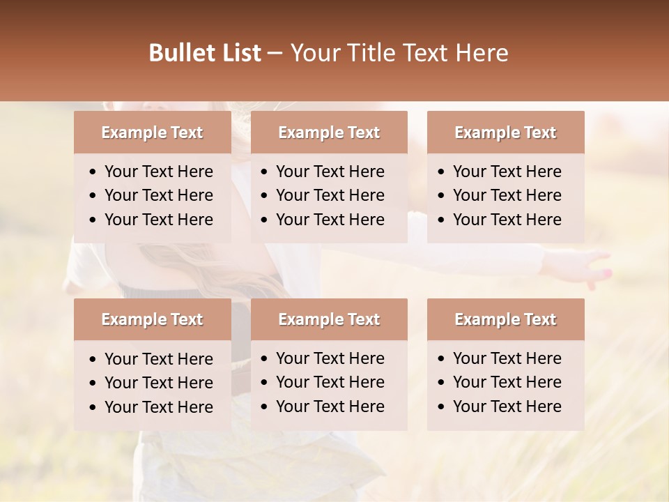 Structure Model Hand PowerPoint Template