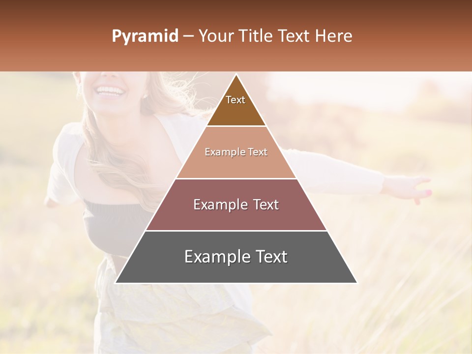 Structure Model Hand PowerPoint Template