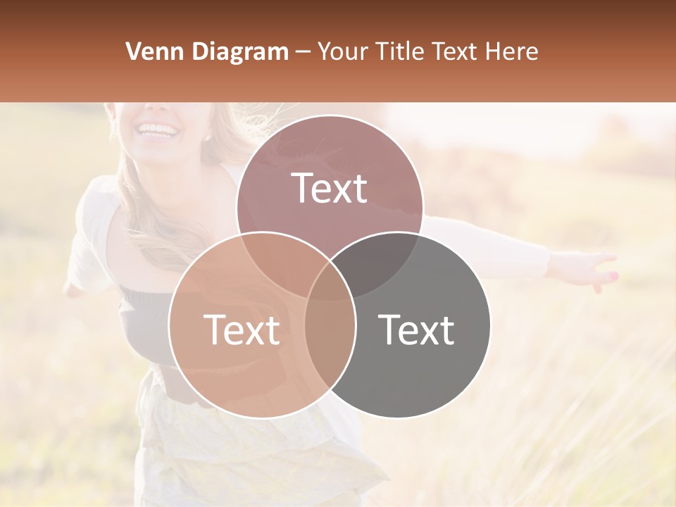 Structure Model Hand PowerPoint Template