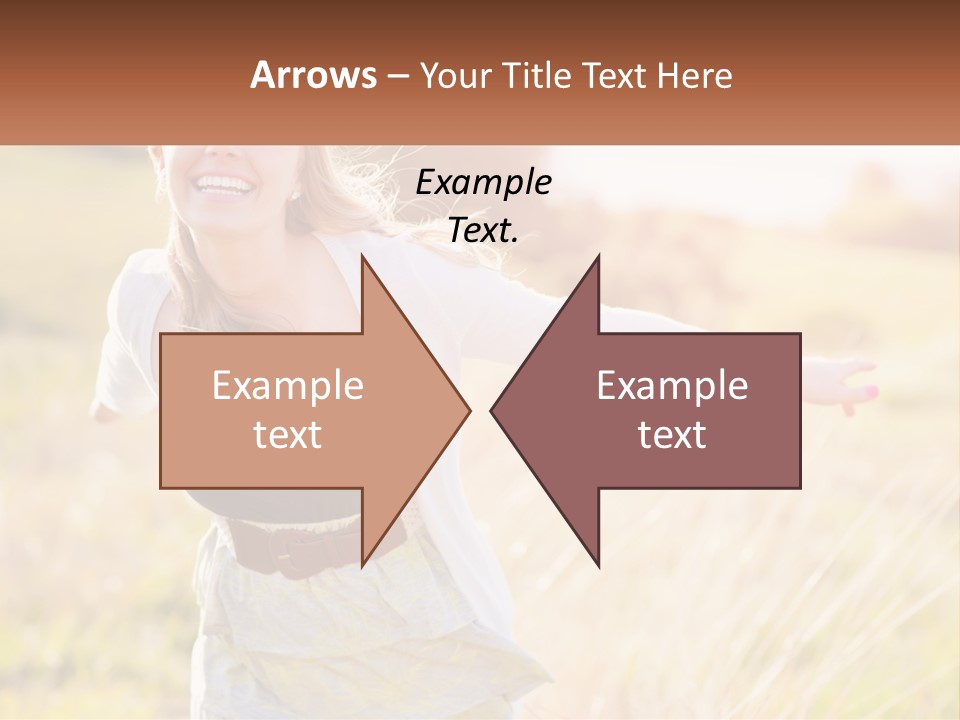 Structure Model Hand PowerPoint Template