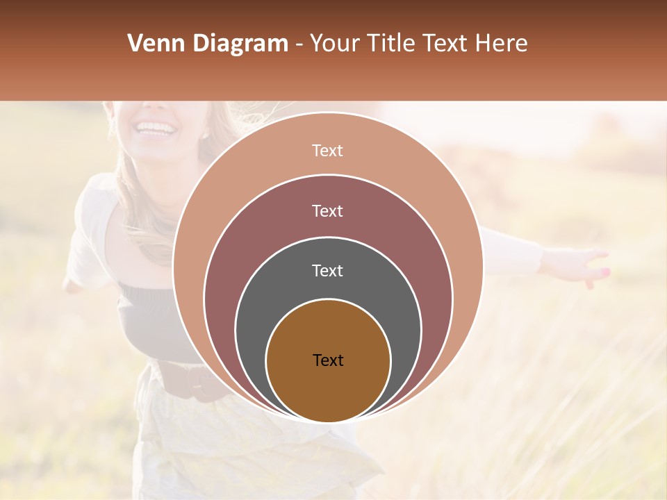 Structure Model Hand PowerPoint Template