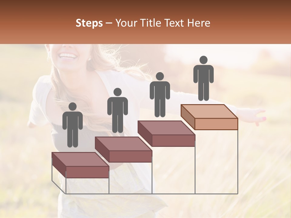 Structure Model Hand PowerPoint Template