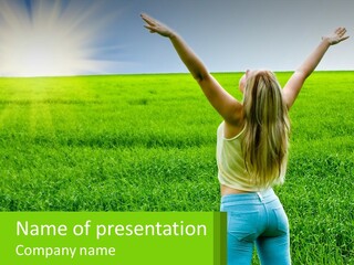 Lawn Architecture Background PowerPoint Template