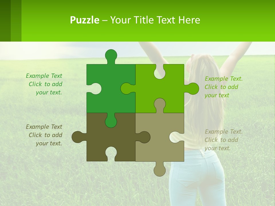 Lawn Architecture Background PowerPoint Template