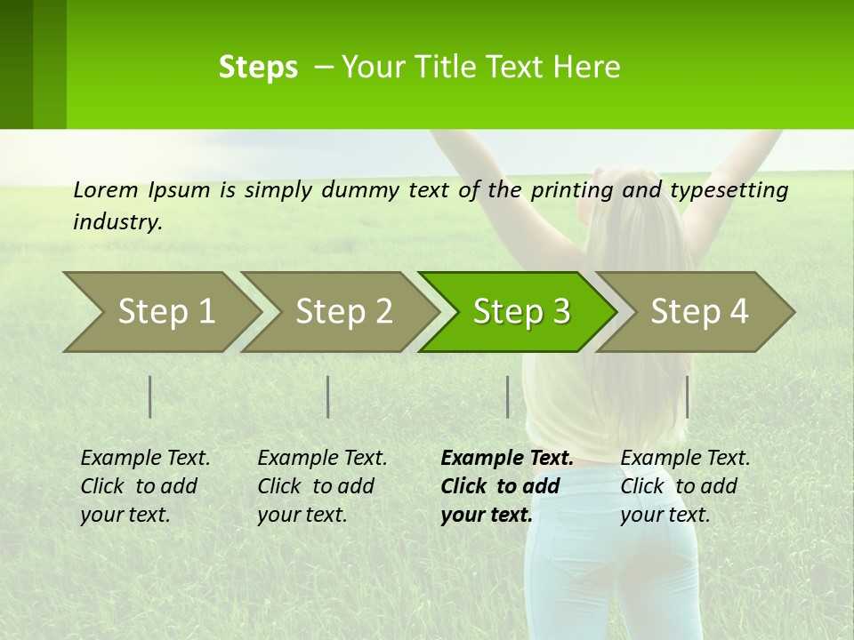 Lawn Architecture Background PowerPoint Template