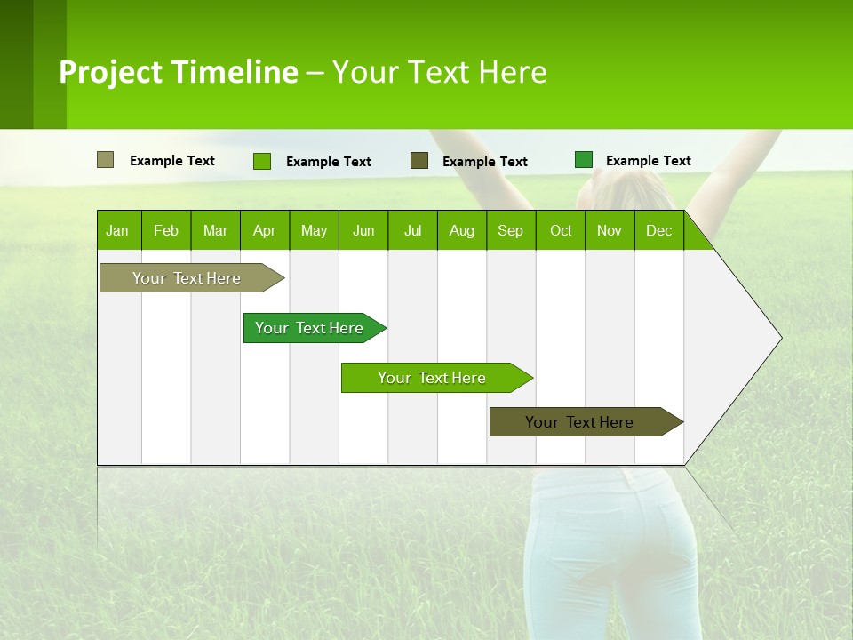 Lawn Architecture Background PowerPoint Template