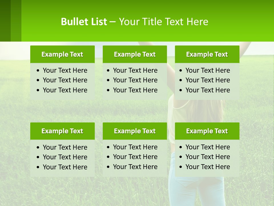 Lawn Architecture Background PowerPoint Template