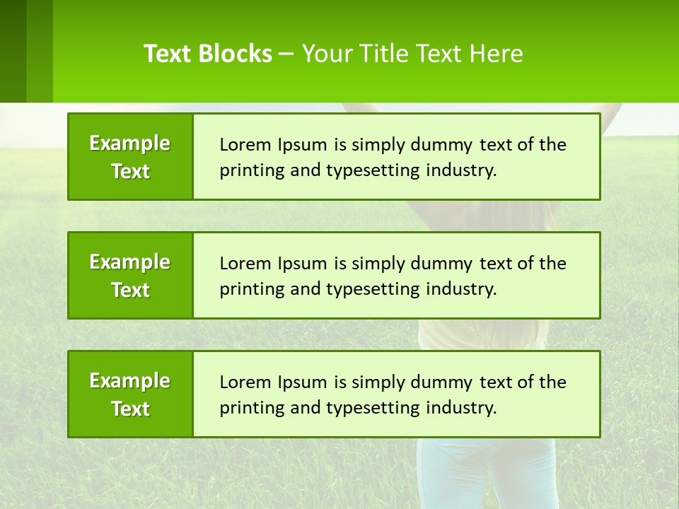 Lawn Architecture Background PowerPoint Template