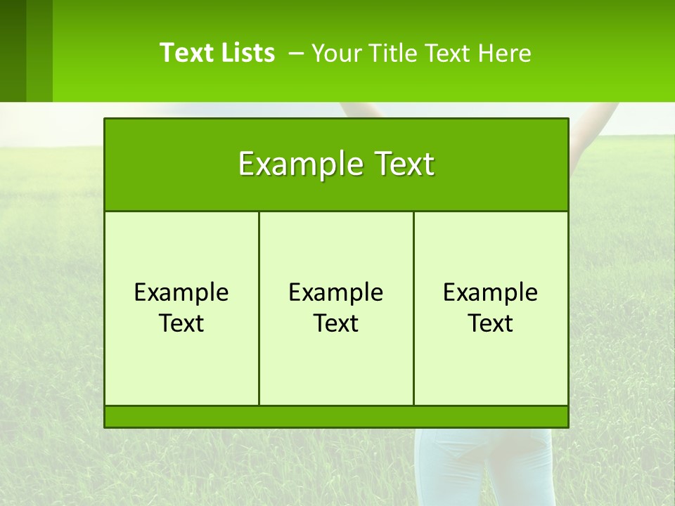 Lawn Architecture Background PowerPoint Template