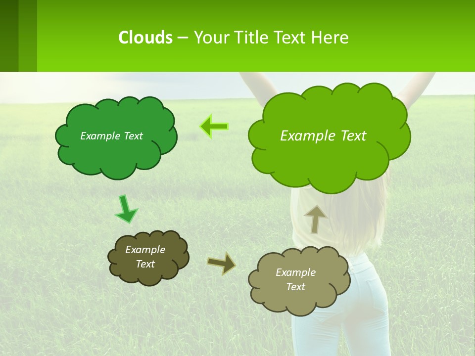 Lawn Architecture Background PowerPoint Template