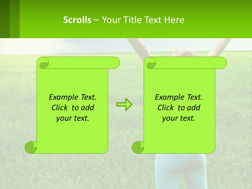 Lawn Architecture Background PowerPoint Template