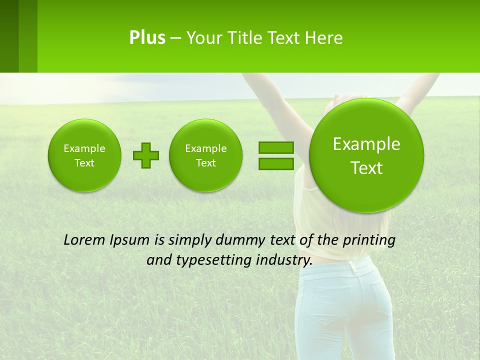 Lawn Architecture Background PowerPoint Template