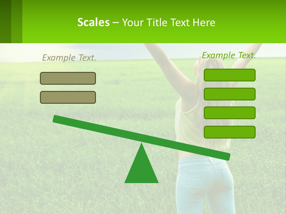 Lawn Architecture Background PowerPoint Template