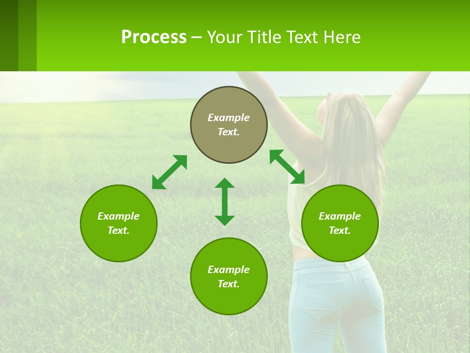 Lawn Architecture Background PowerPoint Template