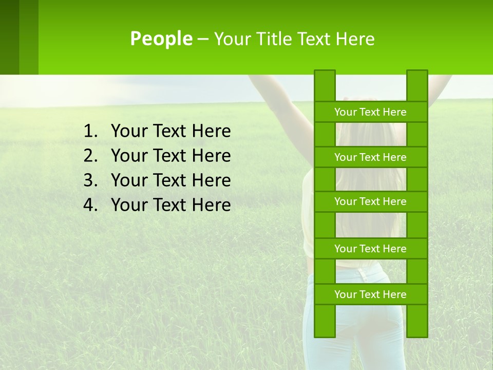 Lawn Architecture Background PowerPoint Template