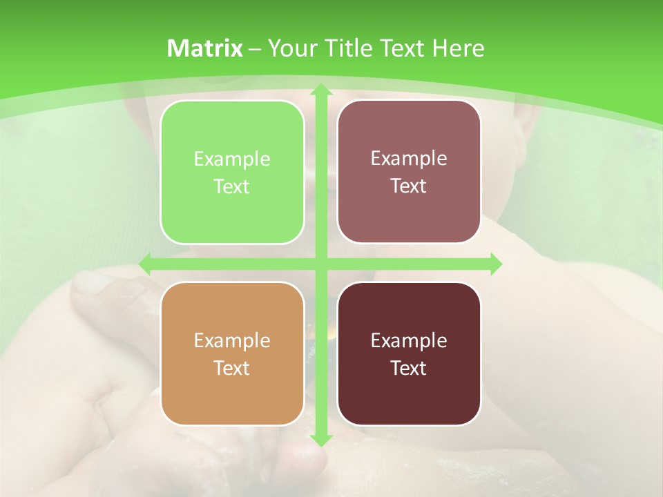 Hand House Buy PowerPoint Template