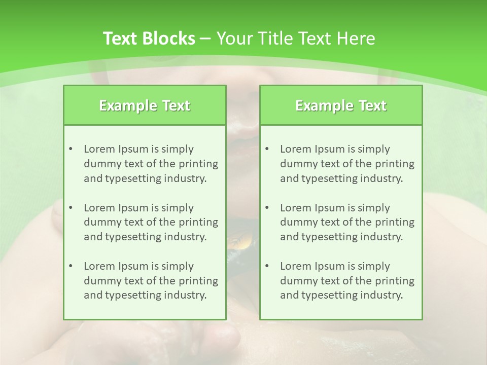 Hand House Buy PowerPoint Template
