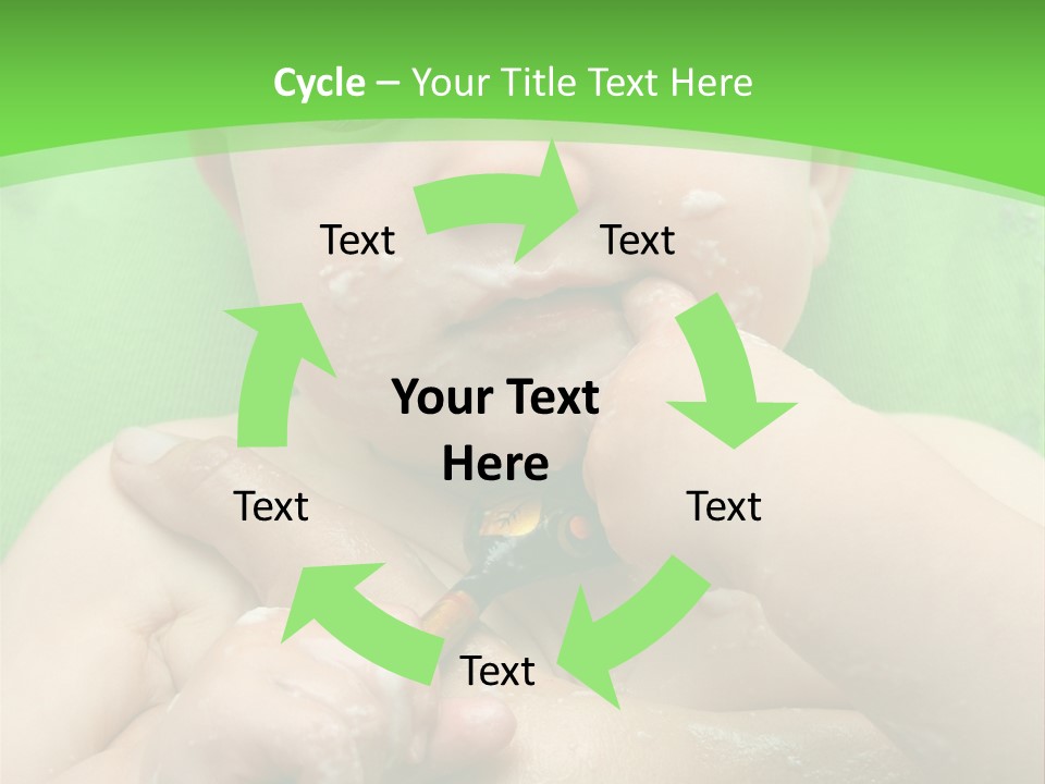 Hand House Buy PowerPoint Template