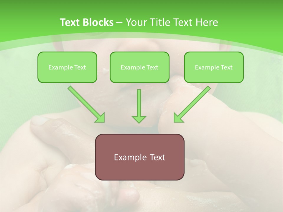 Hand House Buy PowerPoint Template