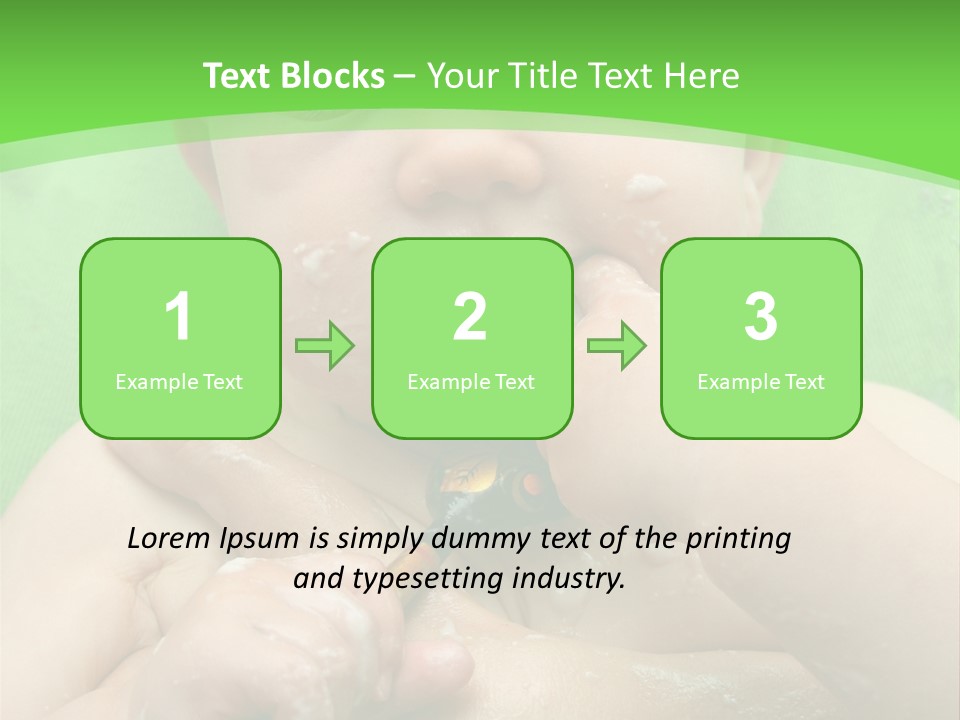 Hand House Buy PowerPoint Template