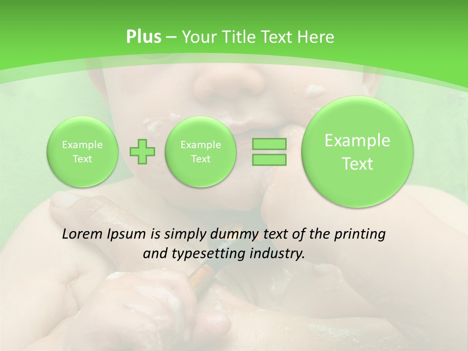 Hand House Buy PowerPoint Template