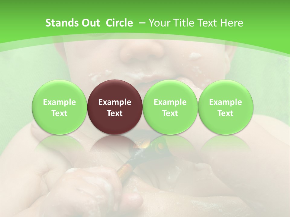 Hand House Buy PowerPoint Template