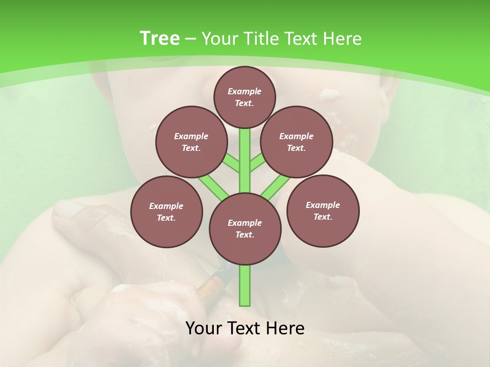 Hand House Buy PowerPoint Template