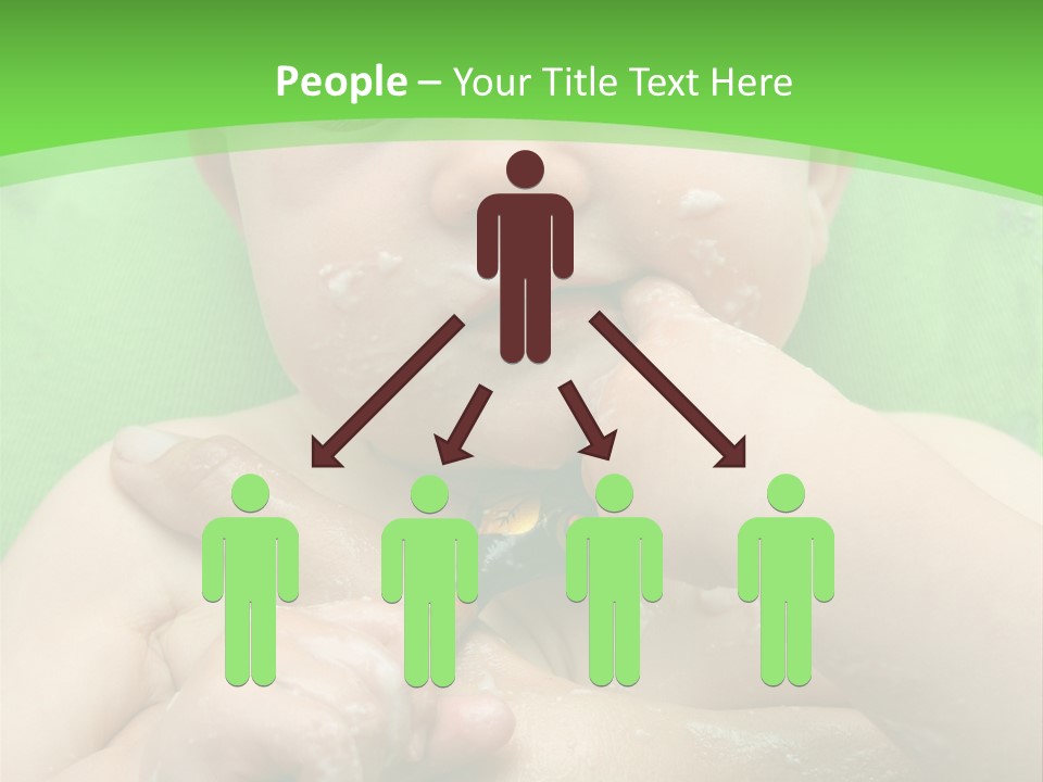 Hand House Buy PowerPoint Template