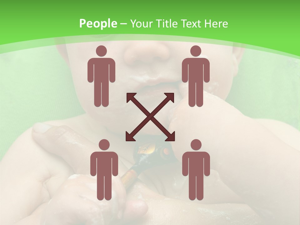 Hand House Buy PowerPoint Template