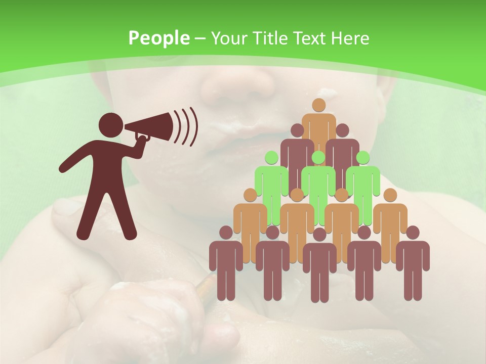 Hand House Buy PowerPoint Template