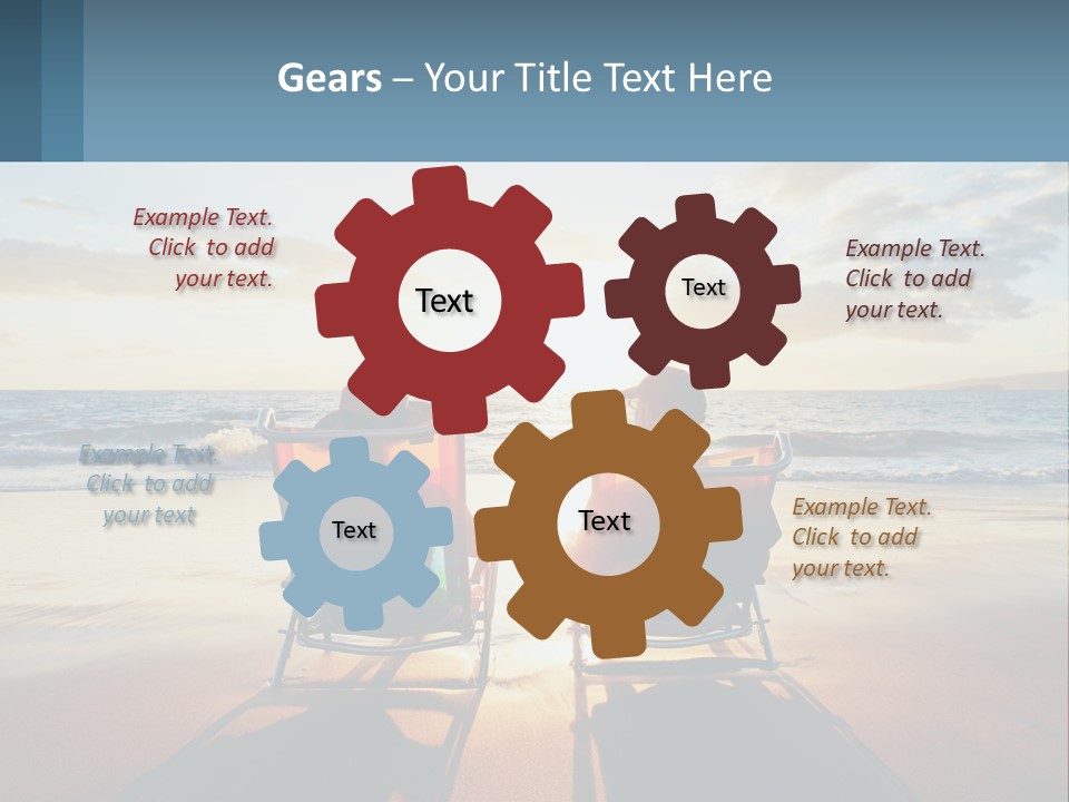 Garden Man Human Hand PowerPoint Template