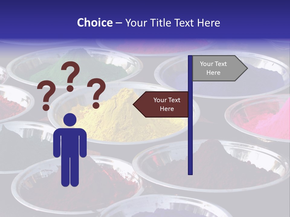 Selling Architecture Human Hand PowerPoint Template