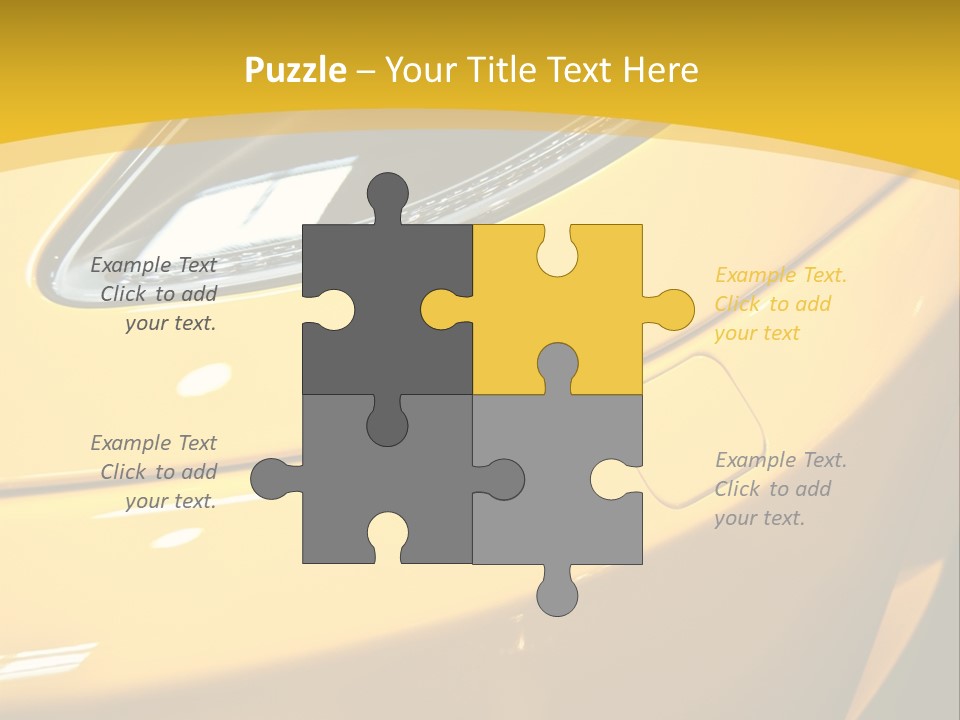 Property Architect Blue Sky PowerPoint Template