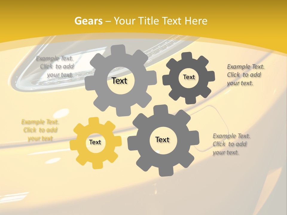 Property Architect Blue Sky PowerPoint Template