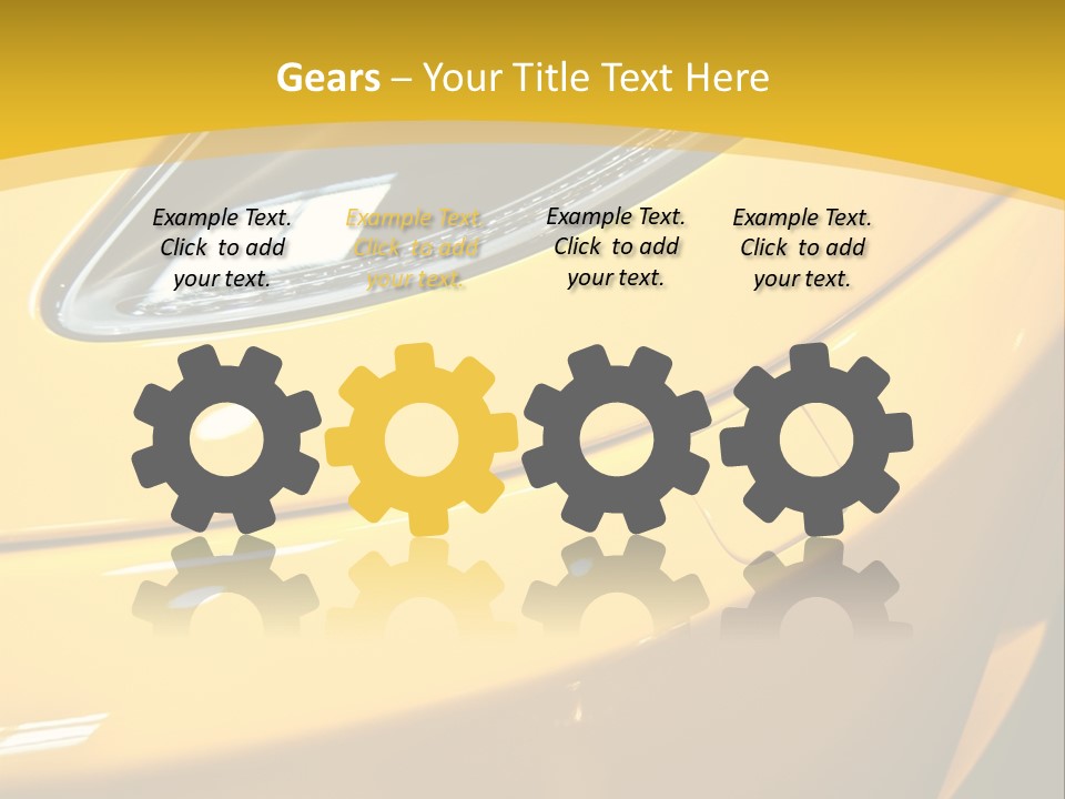 Property Architect Blue Sky PowerPoint Template