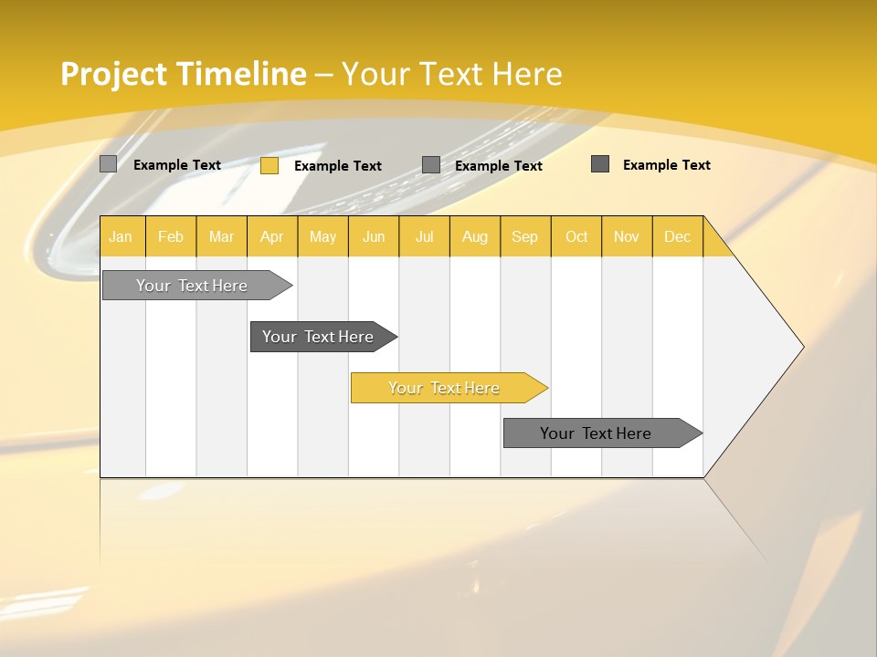 Property Architect Blue Sky PowerPoint Template