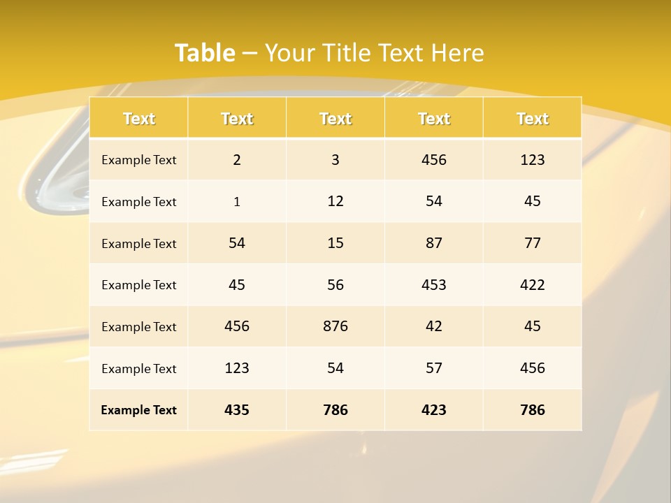 Property Architect Blue Sky PowerPoint Template