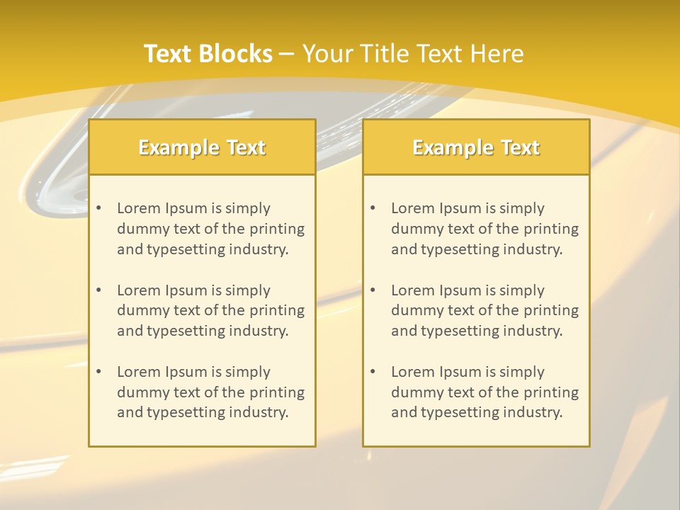 Property Architect Blue Sky PowerPoint Template