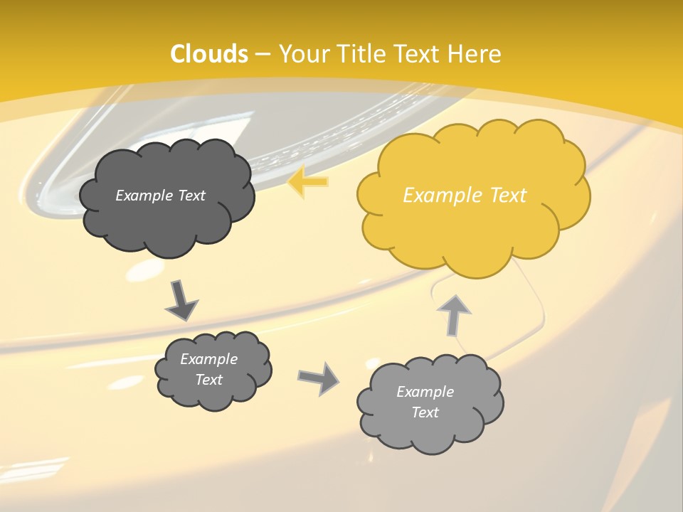 Property Architect Blue Sky PowerPoint Template