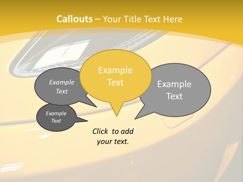 Property Architect Blue Sky PowerPoint Template