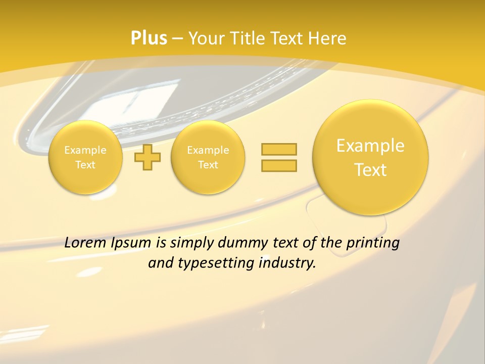 Property Architect Blue Sky PowerPoint Template