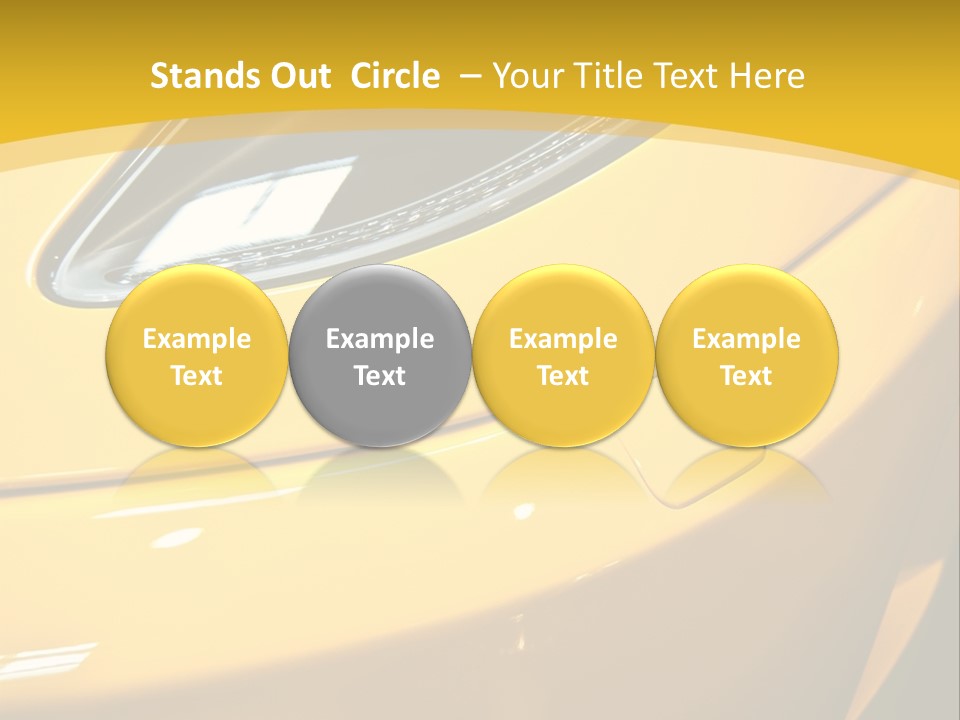 Property Architect Blue Sky PowerPoint Template