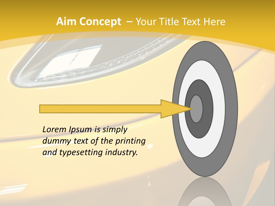 Property Architect Blue Sky PowerPoint Template