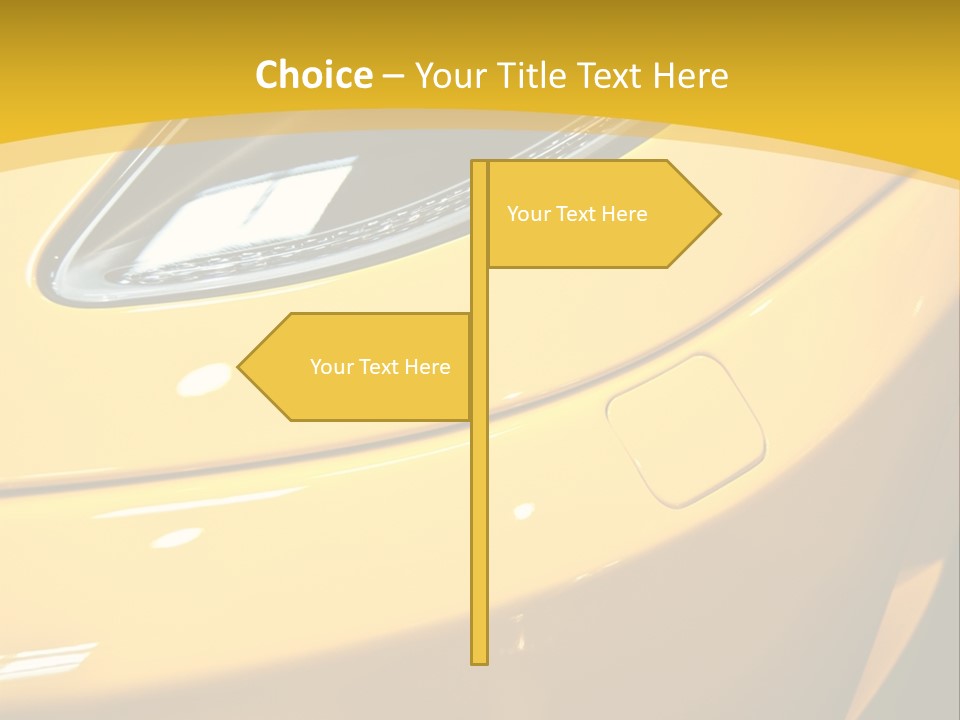 Property Architect Blue Sky PowerPoint Template