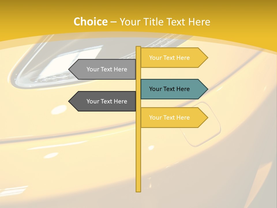 Property Architect Blue Sky PowerPoint Template