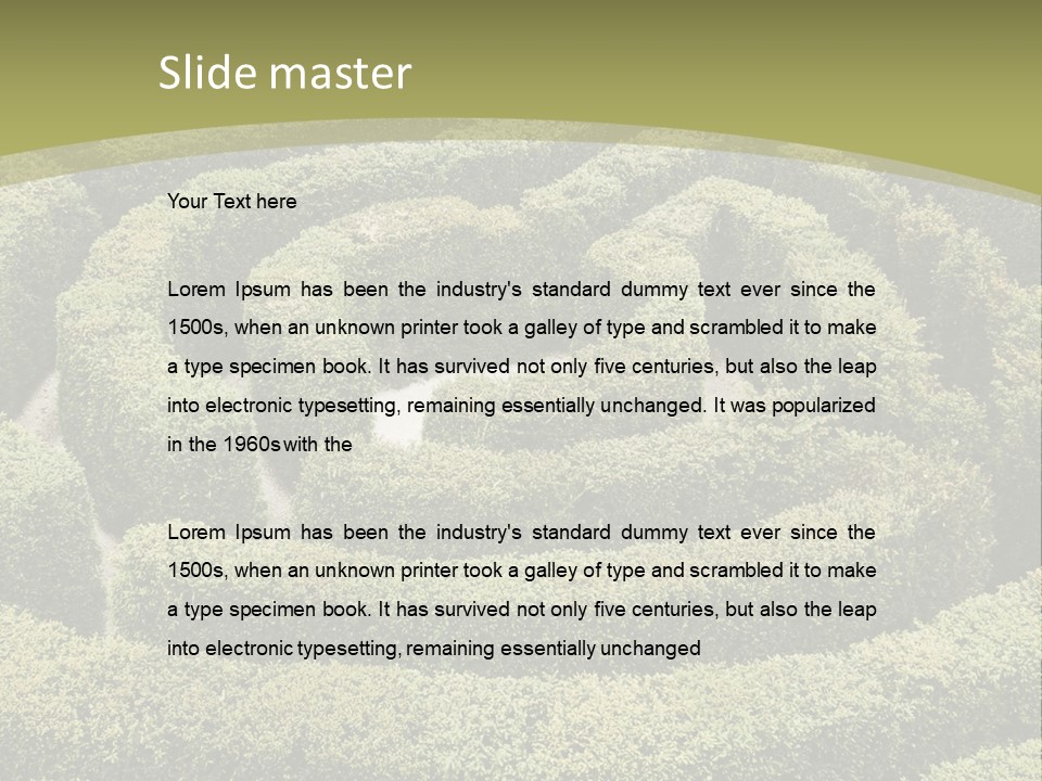 Business Model Residential PowerPoint Template