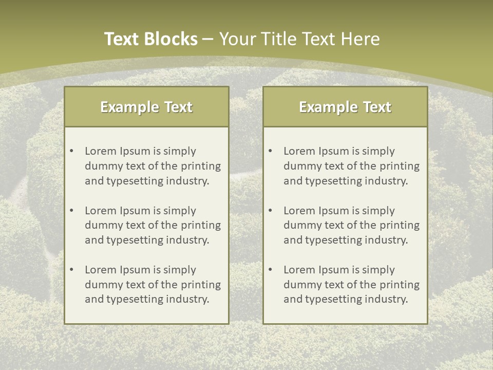 Business Model Residential PowerPoint Template