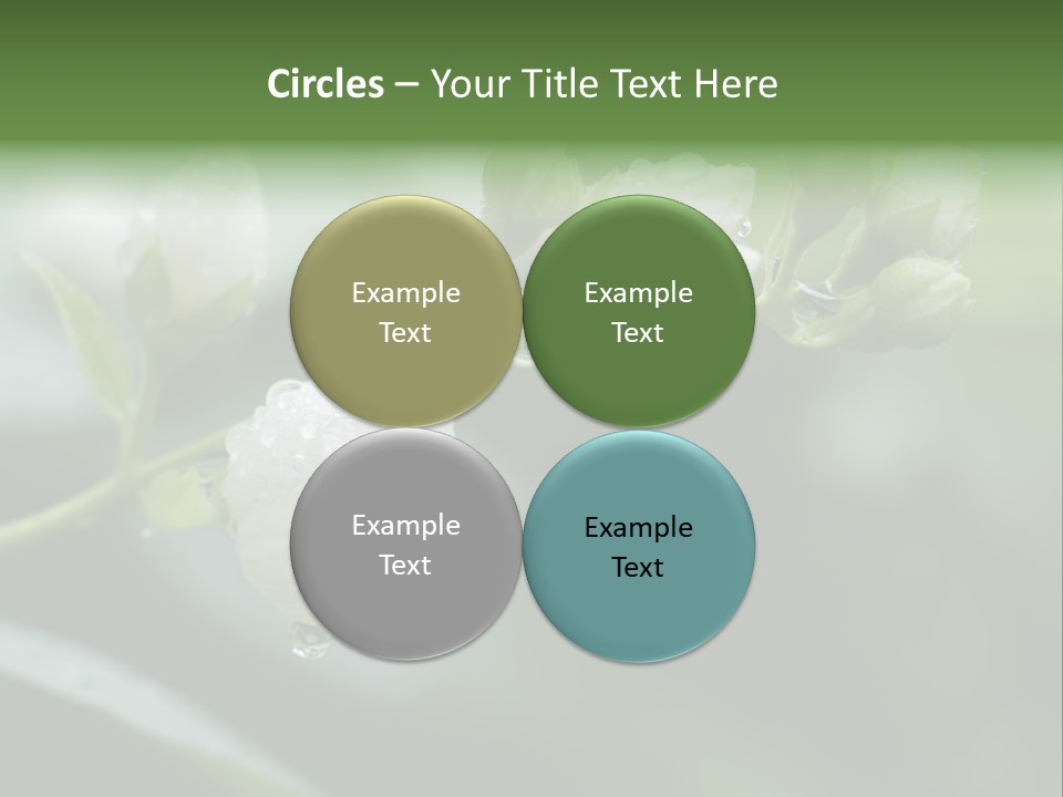 Small Hand Conceptual PowerPoint Template